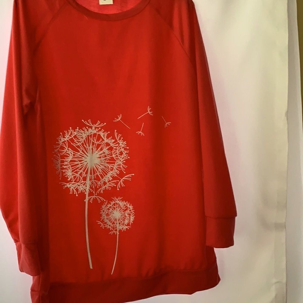 Size large local boutique long-sleeve knit top.